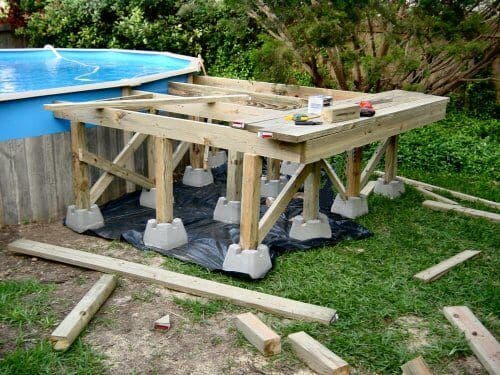 Pool Deck Construction